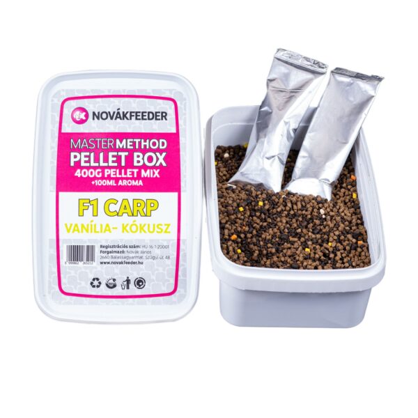 Masters Method Pellet Box 400 g Pellet Mix F1 Carp