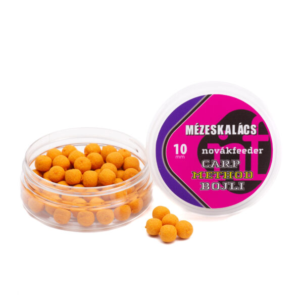 NOVÁKFEEDER CARP METHOD BOJLI 10 MM MÉZESKALÁCS