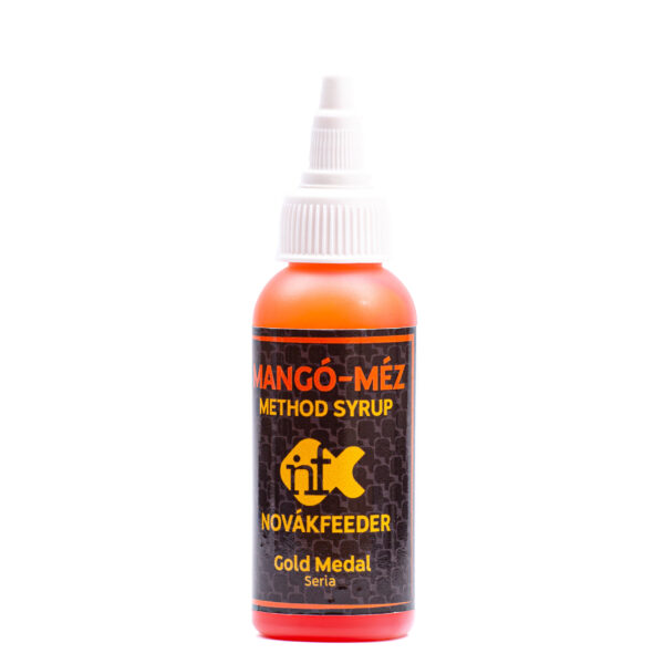 NOVÁKFEEDER GOLD MEDAL SERIE METHOD SYRUP MANGÓ-MÉZ 60ML