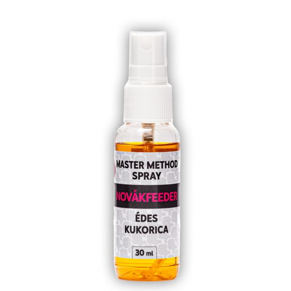 NOVÁKFEEDER MASTER METHOD AROMA SPRAY ÉDESKUKORICA 30ML