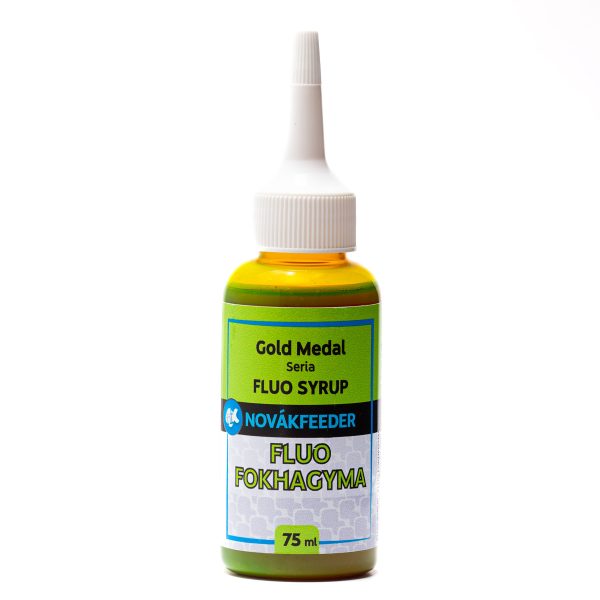 NOVÁKFEEDER GOLD MEDAL SERIE METHOD SYRUP FLUO FOKHAGYMA 75ML