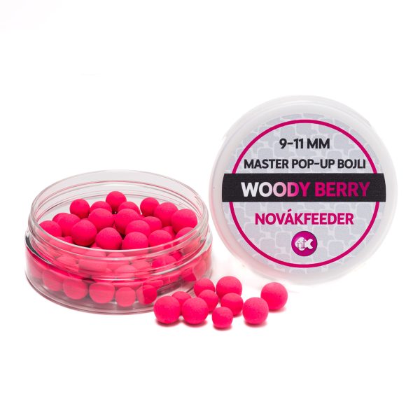 Master Pop-Up Bojli 9-11 mm Woody-Berry (Áfonyás)