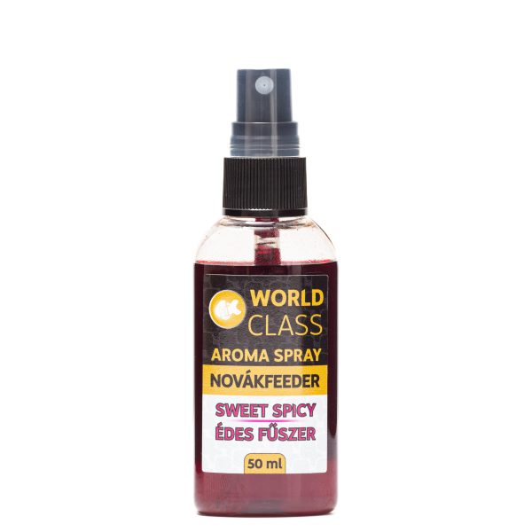 NOVÁKFEEDER WORLD CLASS METHOD AROMA SPRAY SWEET SPICY (ÉDESFŰSZER) 50ML